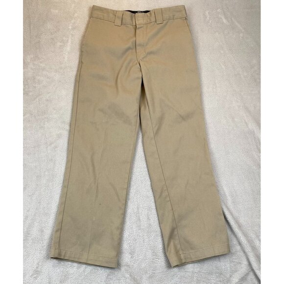 Dickies Men 874 Flex Original Fit Khaki Pants 32x30 Tan Workwear Straight Casual - Picture 12 of 12